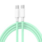 USB-C to USB-C 60W PD Fast Charging Cable – Braided Type-C Charger Lead Mobile Arcade Ltd