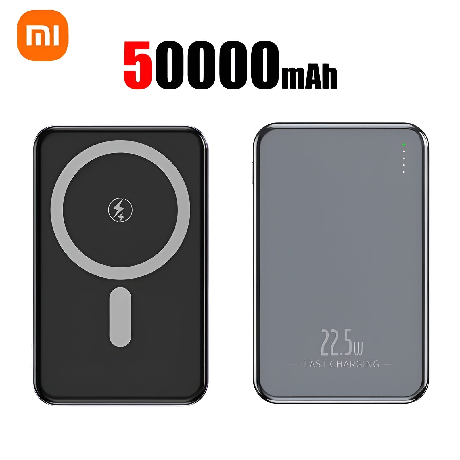 Xiaomi Ultra Slim 30000mAh Wireless Power Bank - Magnetic Fast Charging Battery Mobile Arcade Ltd