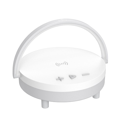 4 in 1 Wireless Charger with Speaker, LED Light & Phone Holder, 15W Mobile Arcade Ltd