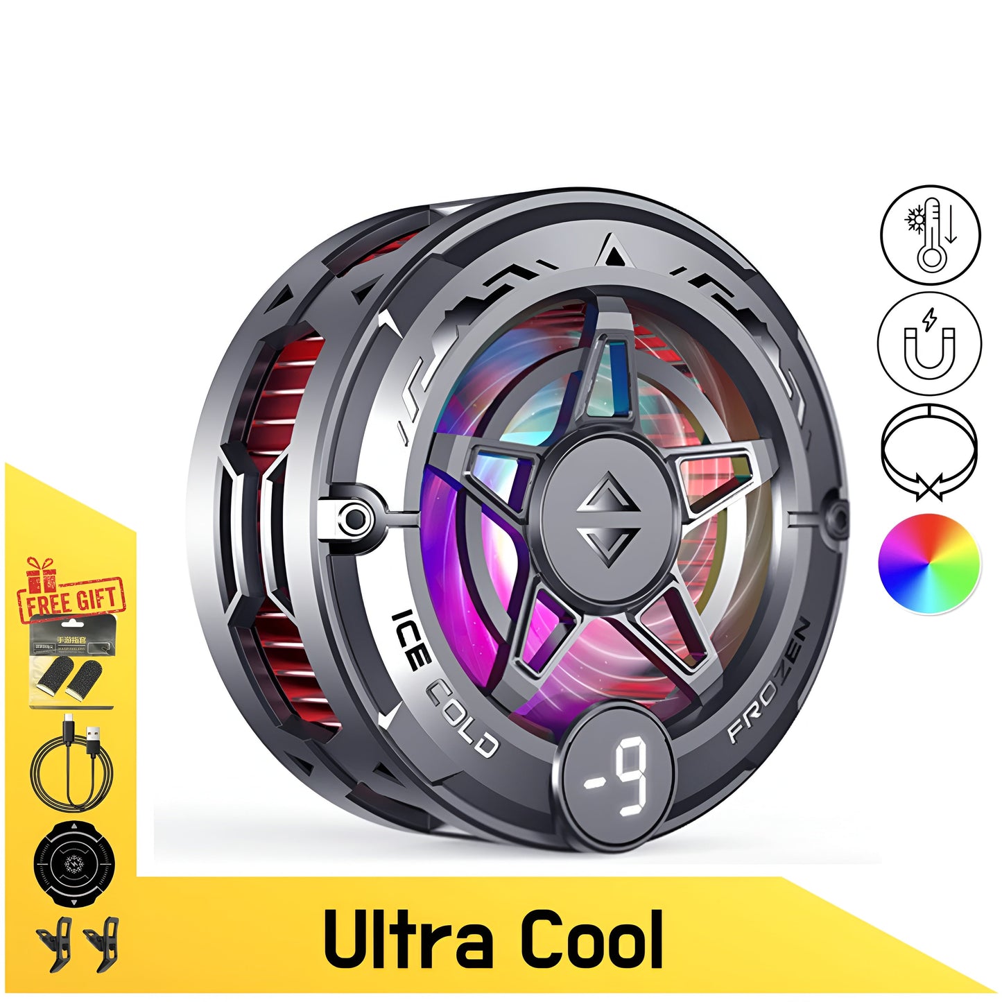 K20 Mobile Phone Gaming Cooler – Fast Semiconductor Fan for iOS & Android Mobile Arcade Ltd