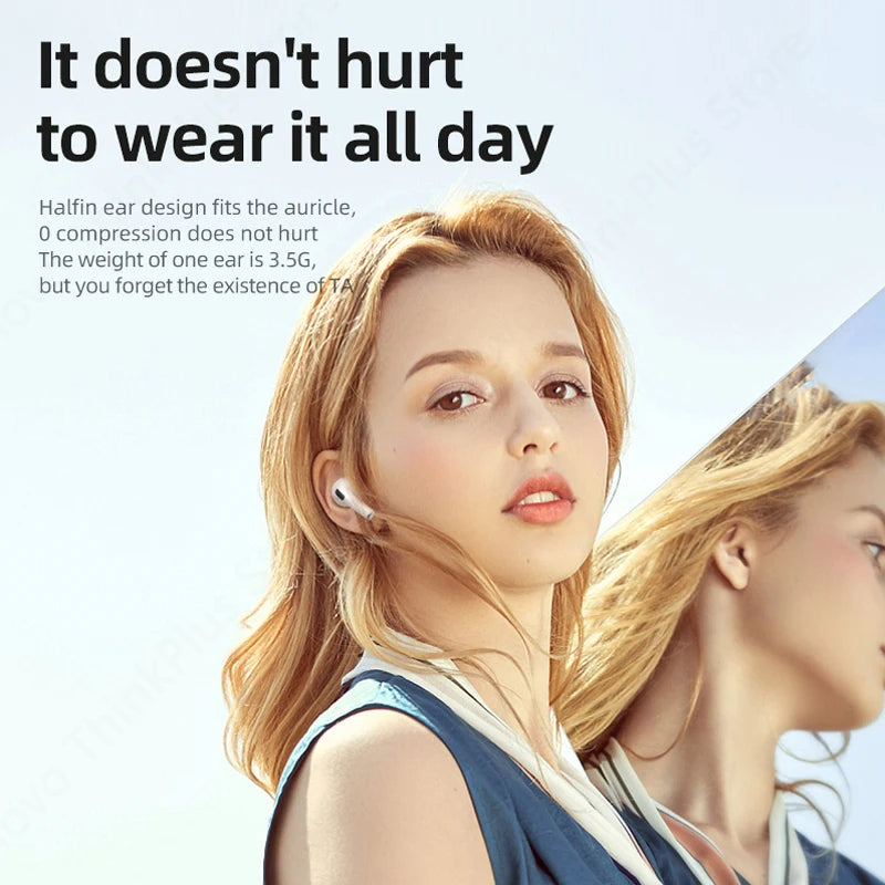 Lenovo LP40 Wireless Bluetooth Earphones TWS Touch Control HD Call Mic Mobile Arcade Ltd