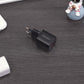 Essager 2-in-1 USB-A Cable 90° Type-C/Lightning Fast Charger for iPhone/iPad