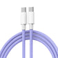 USB-C to USB-C 60W PD Fast Charging Cable – Braided Type-C Charger Lead Mobile Arcade Ltd