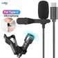 USB-C Lavalier Microphone Clip-On Mic for Phone Laptop Plug & Play Recording Mobile Arcade Ltd