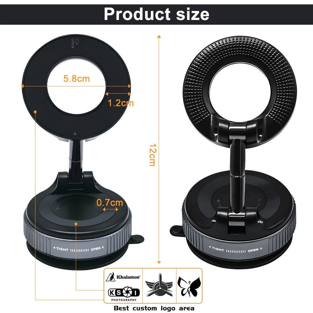 360° Strong Magnetic Car Phone Holder Suction Mount Mobile Arcade Ltd
