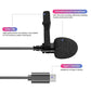 USB-C Lavalier Microphone Clip-On Mic for Phone Laptop Plug & Play Recording Mobile Arcade Ltd