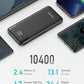 10400mAh USB-C Power Bank – Ultra Slim, Fast Charging, LED Display Mobile Arcade Ltd