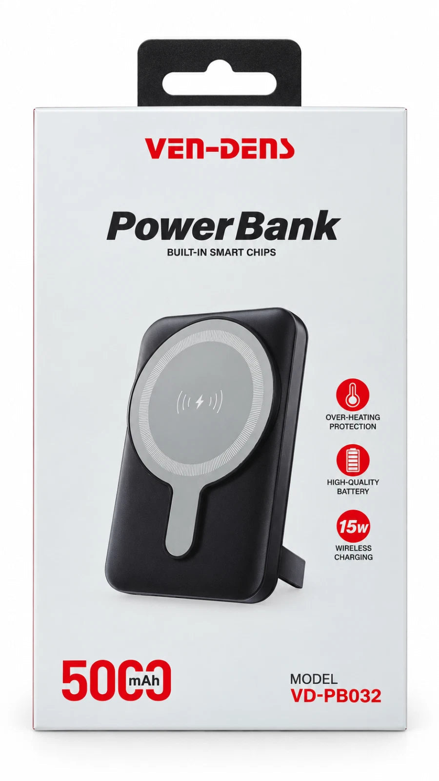 Wireless Power Bank 15W Fast Charging Portable Battery New Mobile Arcade Ltd