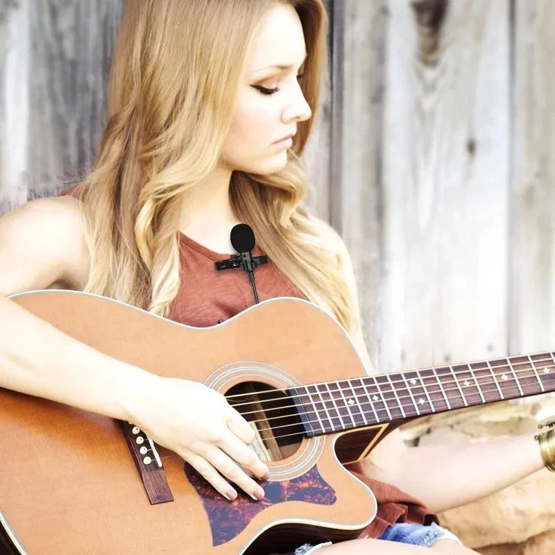 USB-C Lavalier Microphone Clip-On Mic for Phone Laptop Plug & Play Recording Mobile Arcade Ltd