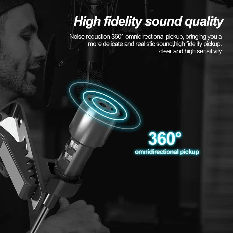 USB-C Lavalier Microphone Clip-On Mic for Phone Laptop Plug & Play Recording Mobile Arcade Ltd