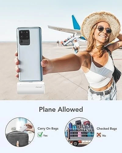 Mini Power Bank USB C - 5000mAh, 20W PD 18W QC USB C Battery Pack, Portable Mobile Arcade Ltd