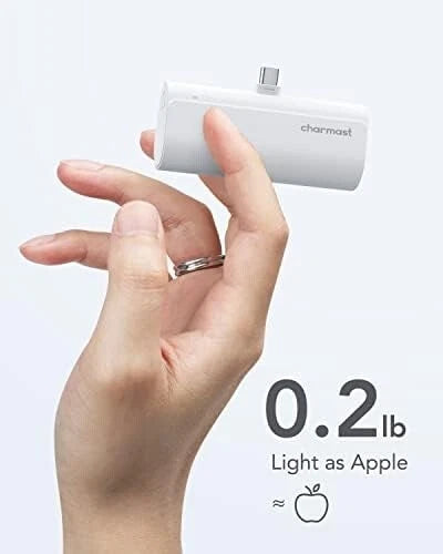 Mini Power Bank USB C - 5000mAh, 20W PD 18W QC USB C Battery Pack, Portable Mobile Arcade Ltd