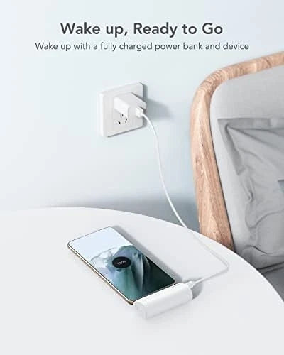 Mini Power Bank USB C - 5000mAh, 20W PD 18W QC USB C Battery Pack, Portable Mobile Arcade Ltd