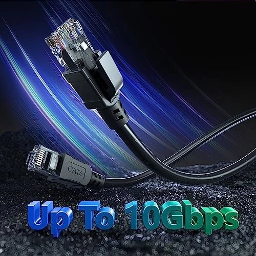 30m Outdoor CAT6 Ethernet Cable – Waterproof, Direct Burial, High Speed CCA Mobile Arcade Ltd