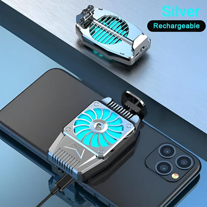 Universal Mini Mobile Phone Cooler Fan – Turbo Game Radiator for iPhone/Android Mobile Arcade Ltd