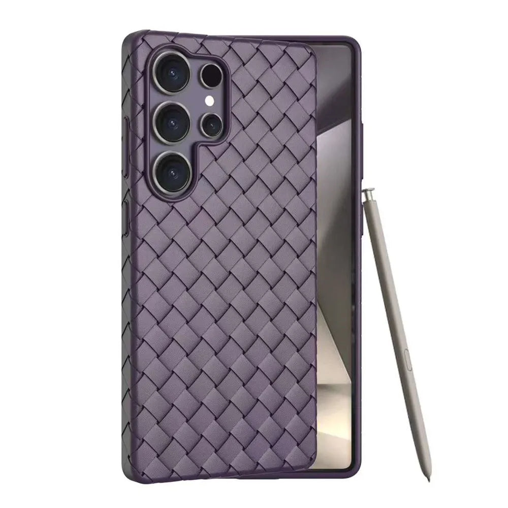 Woven Slim Heat-Dissipating Shockproof Case for Samsung S25 Ultra/Plus Mobile Arcade Ltd