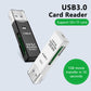 2-in-1 USB 3.0/2.0 TF SD Card Reader High-Speed Adapter for PC Laptop Accessories Mobile Arcade Ltd