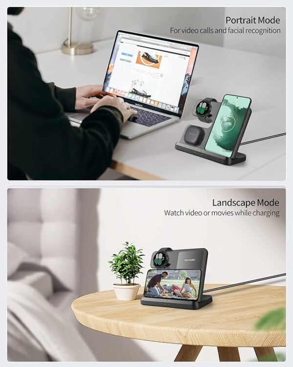 Samsung 3 in 1 Wireless Charger,15W - Image 2