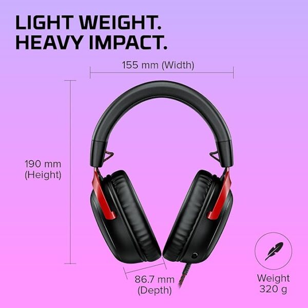 HyperX gaming headset for PC, PS5, and Xbox - Image 3