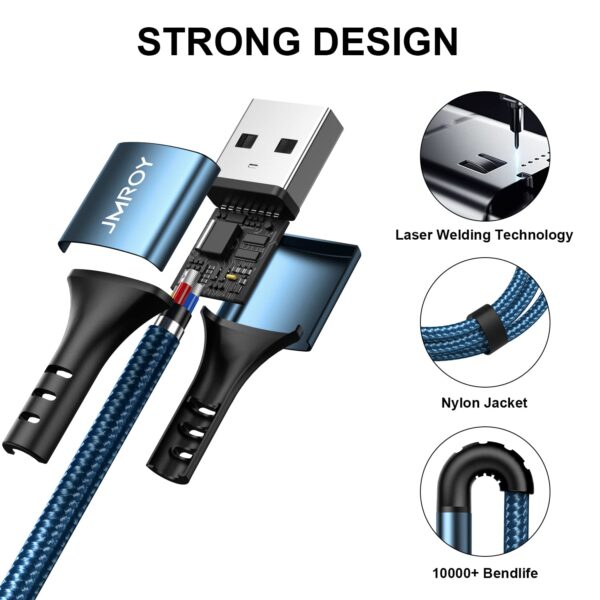 Micro USB 2-Pack, Android Fast Charging Cable - Image 4