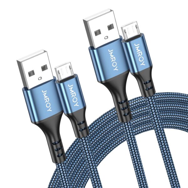 Micro USB 2-Pack, Android Fast Charging Cable