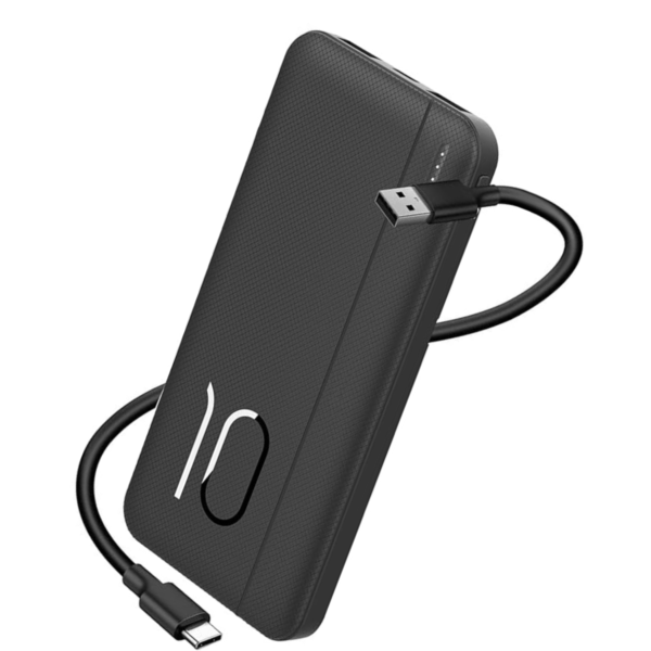 10000mAh Portable Power Bank with Fast Charging