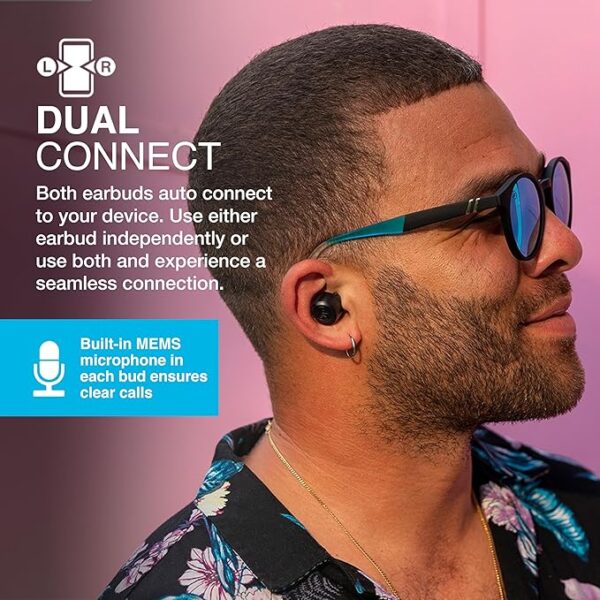 Bluetooth Earphones EQ3 Sound& 35H Playtime - Image 4